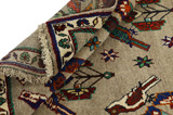 Gabbeh - Qashqai Persian Carpet 217x111 - Picture 5