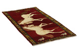Gabbeh - Qashqai Persian Carpet 186x87 - Picture 1