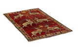 Gabbeh - Qashqai Persian Carpet 198x118 - Picture 1