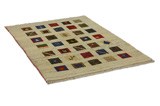 Gabbeh Persian Carpet 180x124 - Picture 1