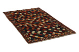 Gabbeh - Bakhtiari Persian Carpet 197x110 - Picture 1