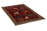 Gabbeh - Qashqai Persian Carpet 200x120 - Picture 1