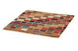 Gabbeh - Bakhtiari Persian Carpet 115x105 - Picture 2