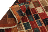 Gabbeh - Bakhtiari Persian Carpet 115x105 - Picture 5