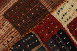 Gabbeh - Bakhtiari Persian Carpet 115x105 - Picture 6