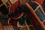Gabbeh - Bakhtiari Persian Carpet 115x105 - Picture 7