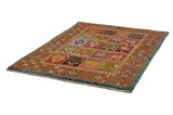 Gabbeh - Bakhtiari Persian Carpet 205x153 - Picture 2