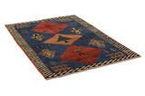 Gabbeh - Qashqai Persian Carpet 203x134 - Picture 1