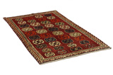 Gabbeh - Bakhtiari Persian Carpet 205x117 - Picture 1
