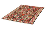 Gabbeh - Bakhtiari Persian Carpet 212x136 - Picture 2
