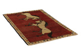 Gabbeh - Qashqai Persian Carpet 174x102 - Picture 1
