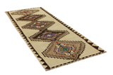 Gabbeh - Qashqai Persian Carpet 332x123 - Picture 1