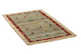 Gabbeh - Qashqai Persian Carpet 143x86 - Picture 1