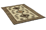 Gabbeh - Qashqai Persian Carpet 195x130 - Picture 1
