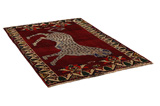 Gabbeh - Qashqai Persian Carpet 200x130 - Picture 1