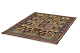 Gabbeh - Bakhtiari Persian Carpet 180x137 - Picture 2