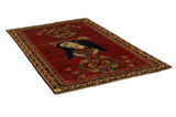 Gabbeh - Qashqai Persian Carpet 220x140 - Picture 1