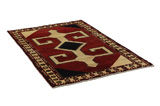 Gabbeh - Qashqai Persian Carpet 200x127 - Picture 1