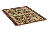Gabbeh - Qashqai Persian Carpet 139x98 - Picture 1