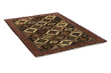 Gabbeh - Bakhtiari Persian Carpet 191x127 - Picture 1