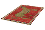 Gabbeh - Qashqai Persian Carpet 185x114 - Picture 2