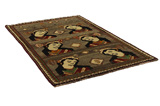 Gabbeh - Qashqai Persian Carpet 249x154 - Picture 1