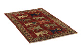 Gabbeh - Qashqai Persian Carpet 161x93 - Picture 1