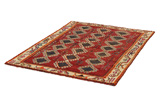 Gabbeh - Qashqai Persian Carpet 191x141 - Picture 2