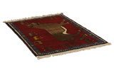 Gabbeh - Qashqai Persian Carpet 142x102 - Picture 1