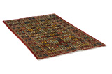 Gabbeh - Bakhtiari Persian Carpet 162x97 - Picture 1