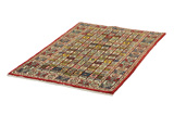 Gabbeh - Bakhtiari Persian Carpet 162x97 - Picture 2
