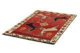 Gabbeh - Qashqai Persian Carpet 186x119 - Picture 2