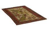 Gabbeh - Qashqai Persian Carpet 164x103 - Picture 1