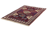 Gabbeh - Bakhtiari Persian Carpet 166x108 - Picture 2