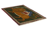 Kashkooli - Gabbeh Persian Carpet 162x106 - Picture 1