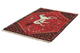 Gabbeh - Qashqai Persian Carpet 156x106 - Picture 2