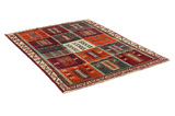 Gabbeh - Bakhtiari Persian Carpet 200x155 - Picture 1