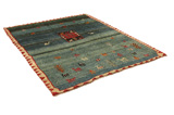 Gabbeh - Qashqai Persian Carpet 270x201 - Picture 1