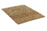 Gabbeh - Qashqai Persian Carpet 140x101 - Picture 1
