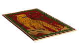 Kashkooli - Gabbeh Persian Carpet 128x83 - Picture 1