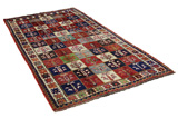 Gabbeh - Bakhtiari Persian Carpet 270x145 - Picture 1