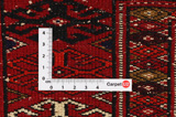 Yomut - Bokhara Persian Carpet 150x130 - Picture 4