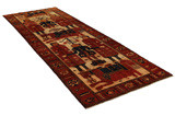 Lori - Bakhtiari Persian Carpet 393x132 - Picture 1