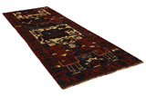 Bakhtiari - Qashqai Persian Carpet 394x142 - Picture 1
