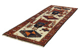 Bakhtiari - Gabbeh Persian Carpet 344x127 - Picture 2