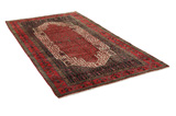 Senneh - Kurdi Persian Carpet 298x153 - Picture 1
