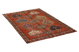 Qashqai - Gabbeh Persian Carpet 186x111 - Picture 1