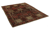 Bakhtiari Persian Carpet 295x206 - Picture 1