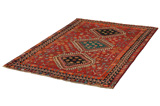 Qashqai - Shiraz Persian Carpet 202x130 - Picture 2
