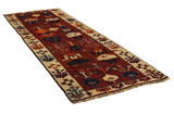 Lori - Bakhtiari Persian Carpet 412x137 - Picture 1